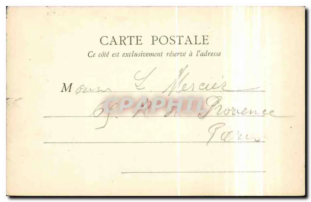 Abside de Notre-Dame — Paris — editor Verdière, n°61 - Verso