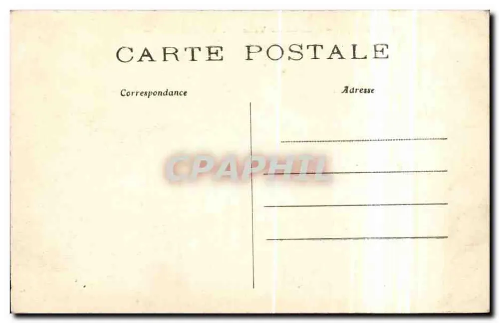 Paris — A Prefeitura — C. M. n°50 - Verso