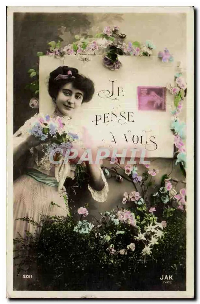 Ich denke an dich — JAK Paris — Nr. 2011 - Vorderseite