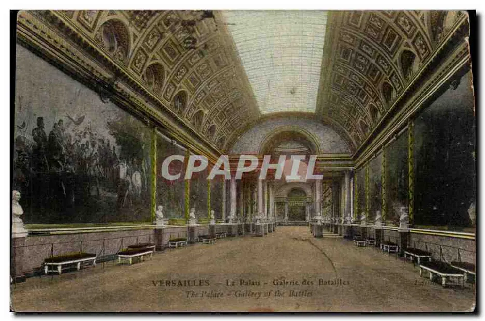 Versailles — Das Schloss — Galerie der Schlachten — Verlag L. Ardin - Vorderseite
