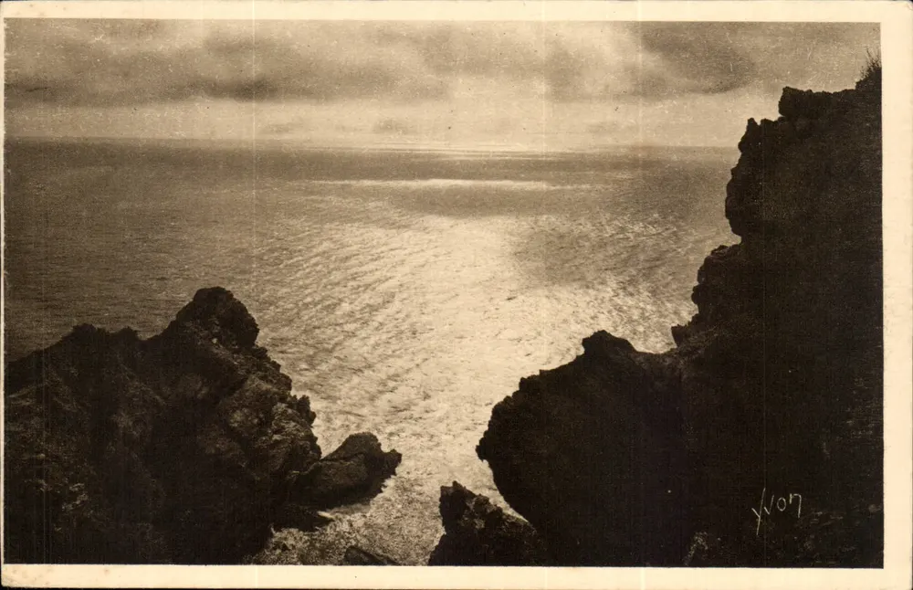 Porquerolles - Sonnenaufgang über Grande Cale — Die Inseln von Hyères (Var) — Kunstausgabe YVON - Vorderseite