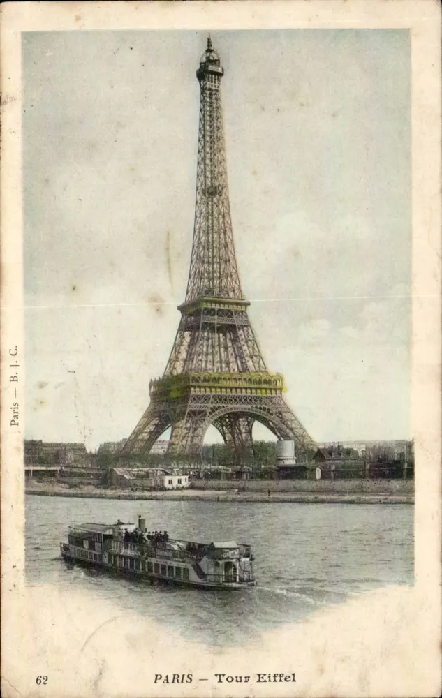 Paris — Torre Eiffel — B.I.C. n°62 - Frente