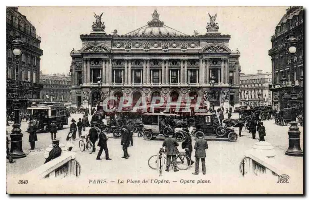 Paris — A Praça da Ópera — JND Phot. - Frente