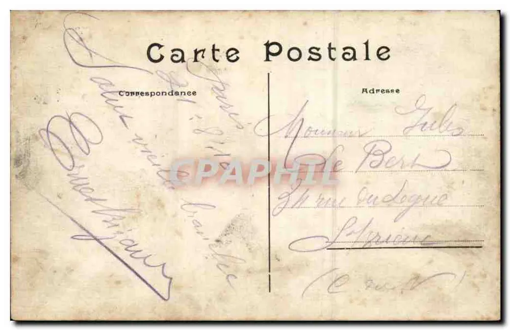 PARIS — A Câmara dos Deputados — Editor não visível - Verso