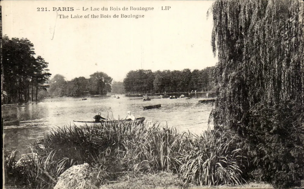 Paris — Der See des Bois de Boulogne — LIP - Vorderseite