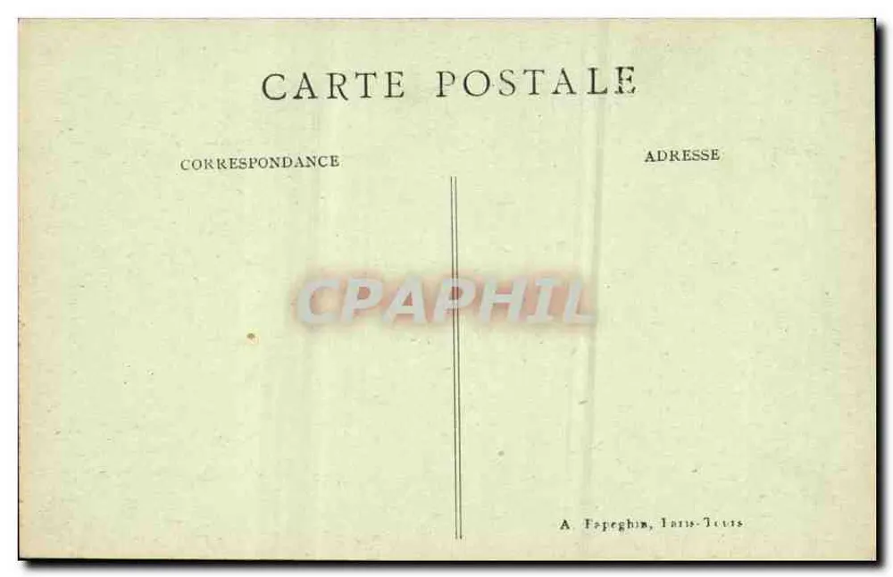 Paris — O Panteão — O Transepto e a Abside — A. P. - Verso