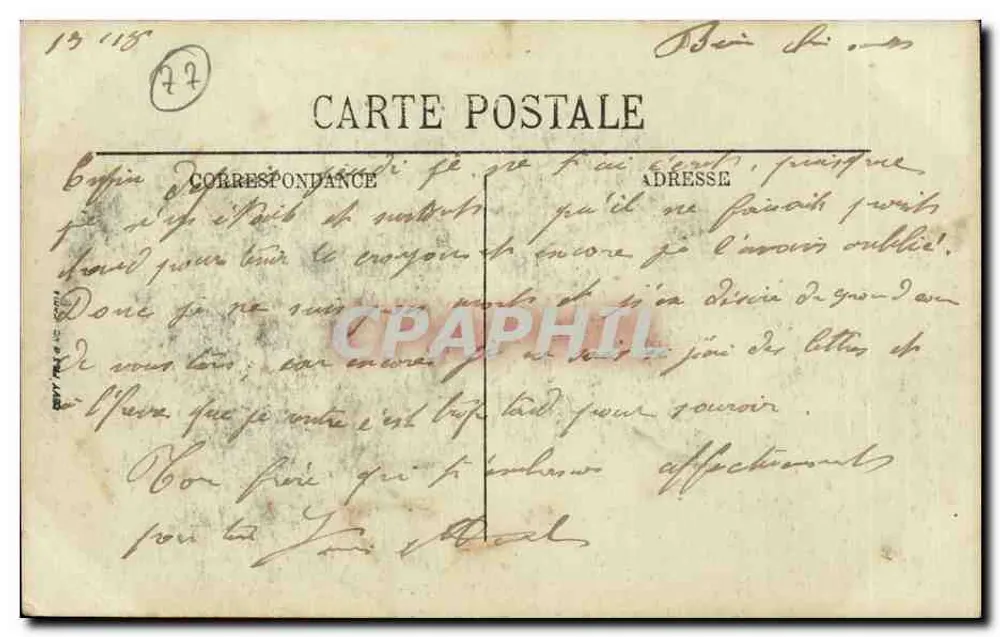 Provins — Die Festungen genommen von der Porte Saint-Jean — LL. - Rückseite