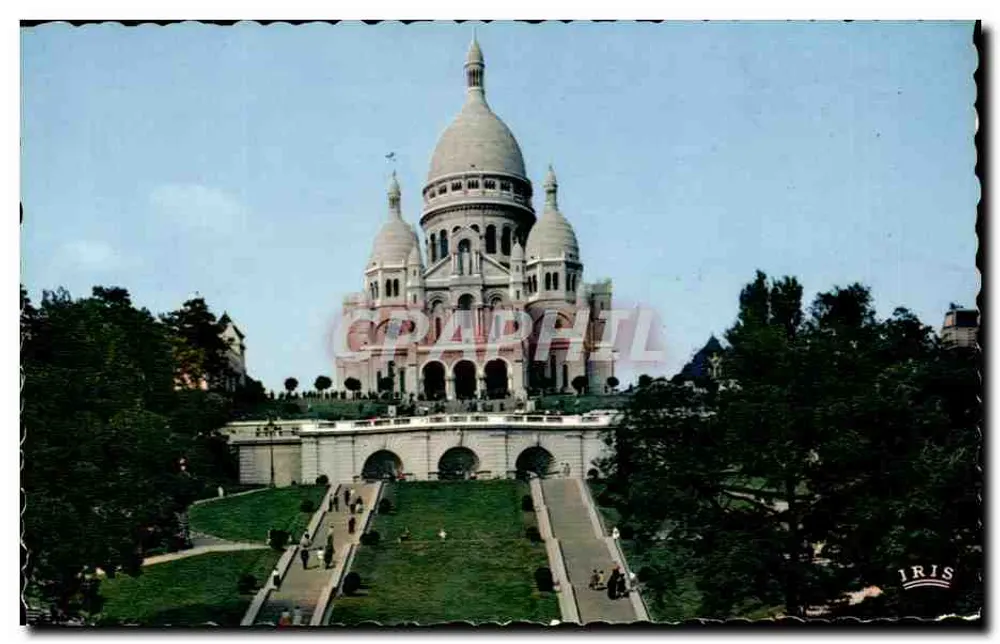 Basílica do Sagrado Coração — Paris — Edições Chantal - Frente