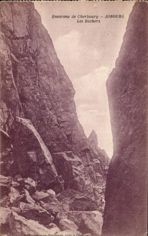 Die Felsen — Umgebung von Cherbourg — JOBOURG - Vorderseite