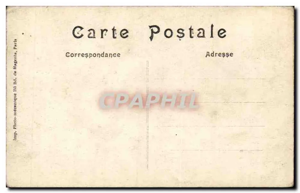 PARIS — Jardin des Plantes — Jardin d'Hiver - Rückseite