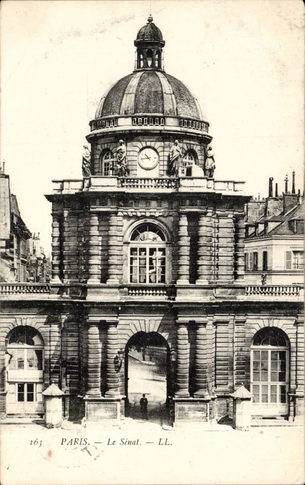 Paris — O Senado — LL. — n° 163 - Frente