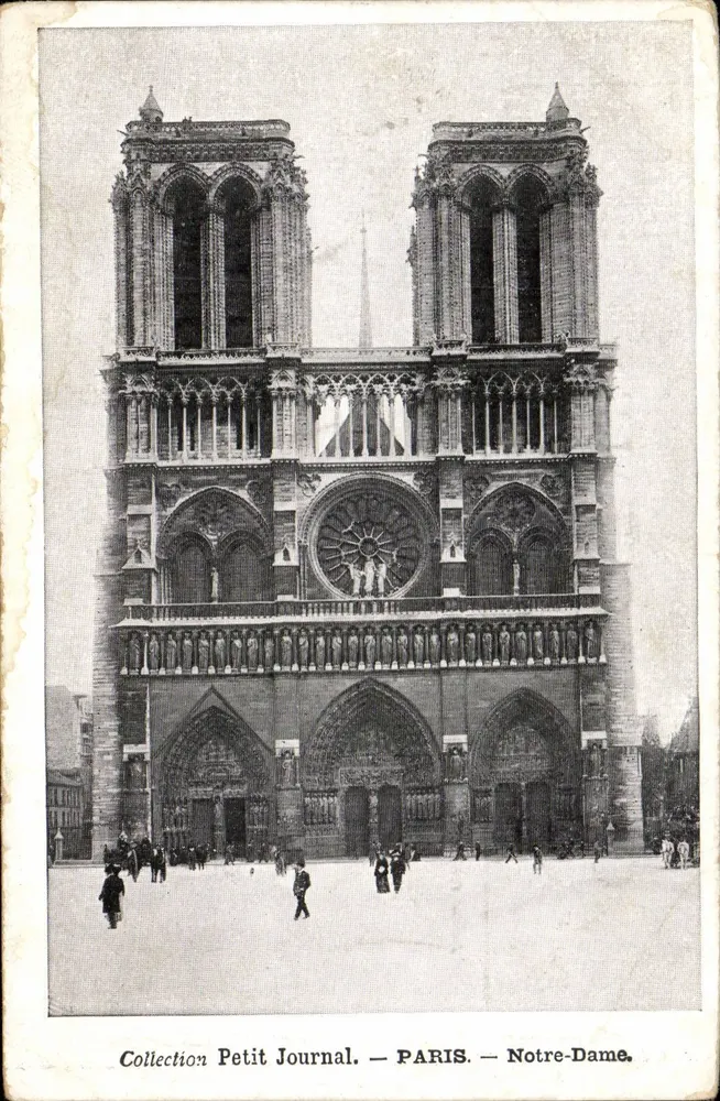 Paris — Notre-Dame — Coleção Petit Journal - Frente