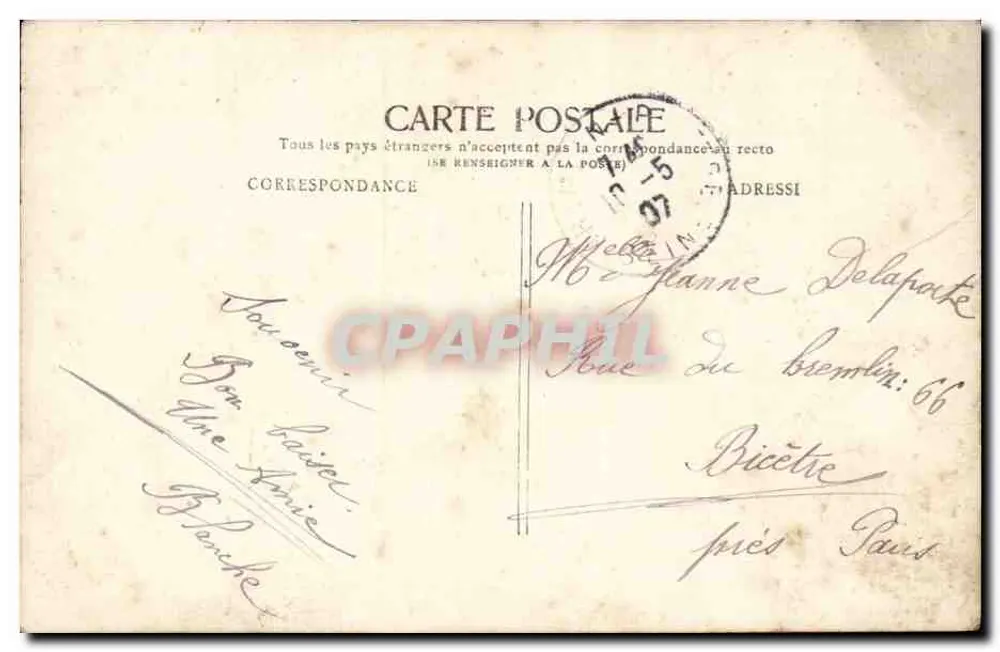 Junge Frau mit Blumenbouquet — Bringt Freude — Verleger J.K. n°250 - Rückseite