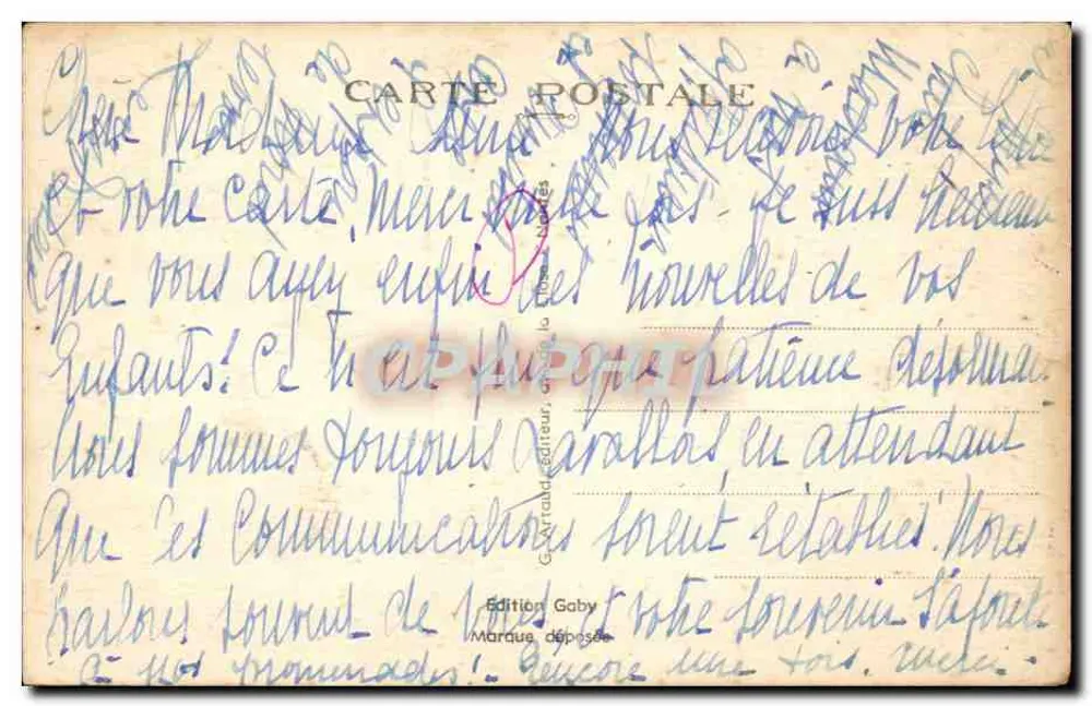 Laval (Mayenne) — Vista geral — Gaby 1797 - Verso