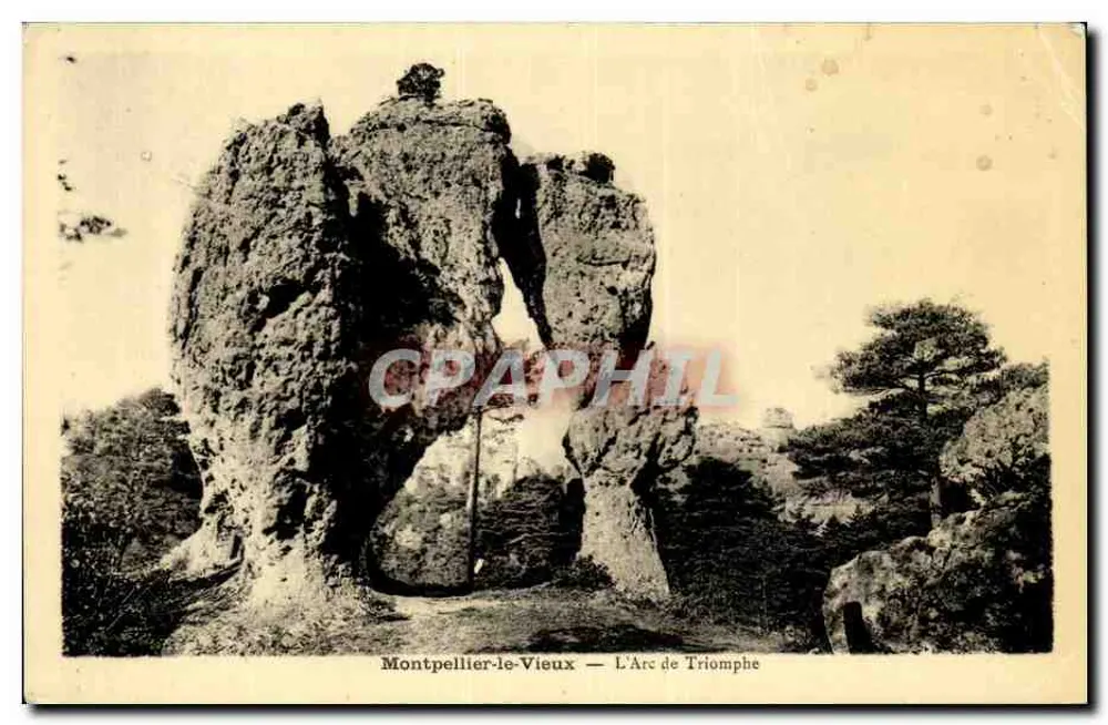 मॉंट्पेलियर-ले-वियू - त्रिशूल के आर्क - प्रकाशक की पहचान नहीं हो सकी - आगे