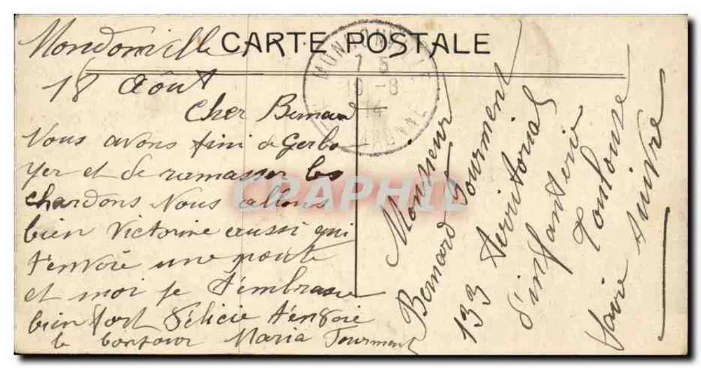 Montpellier — Le Peyrou, Statue des Louis XIV — Anonymer Verlag, Seriennummer nicht sichtbar - Rückseite