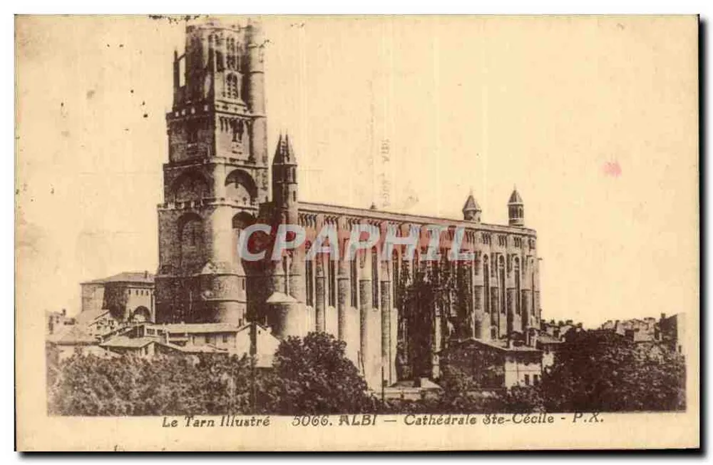 Albi — Katedra św. Cecylii — Le Tarn Illustré 3066 - Awers