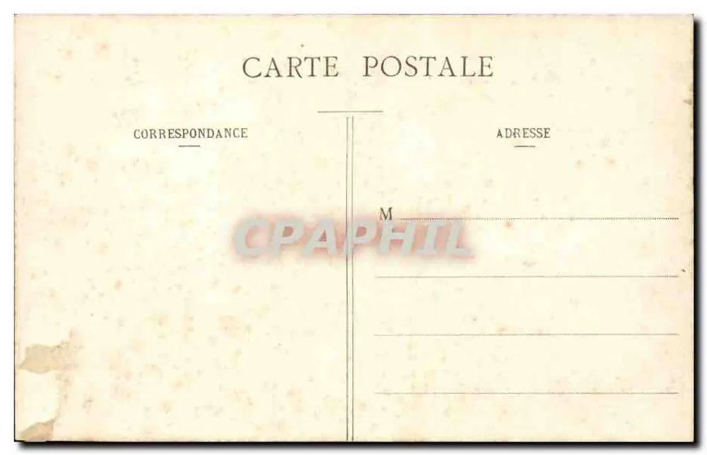 Paris - Entrada do Jardim de Acclimação — n°241 - Verso