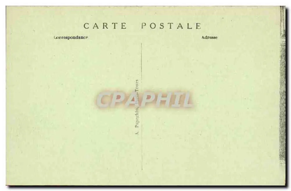Paris — Die Heilige Kapelle — Oratorium von Blanche von Castilien — A. P. - Rückseite