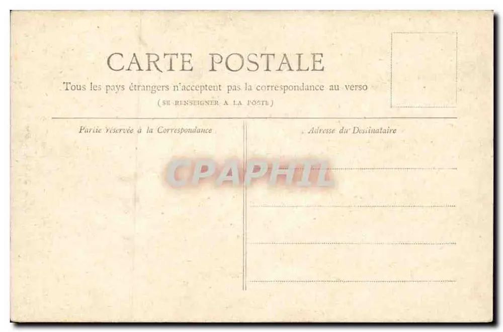 Praça da República — Paris — Coleção Petit Journal - Verso