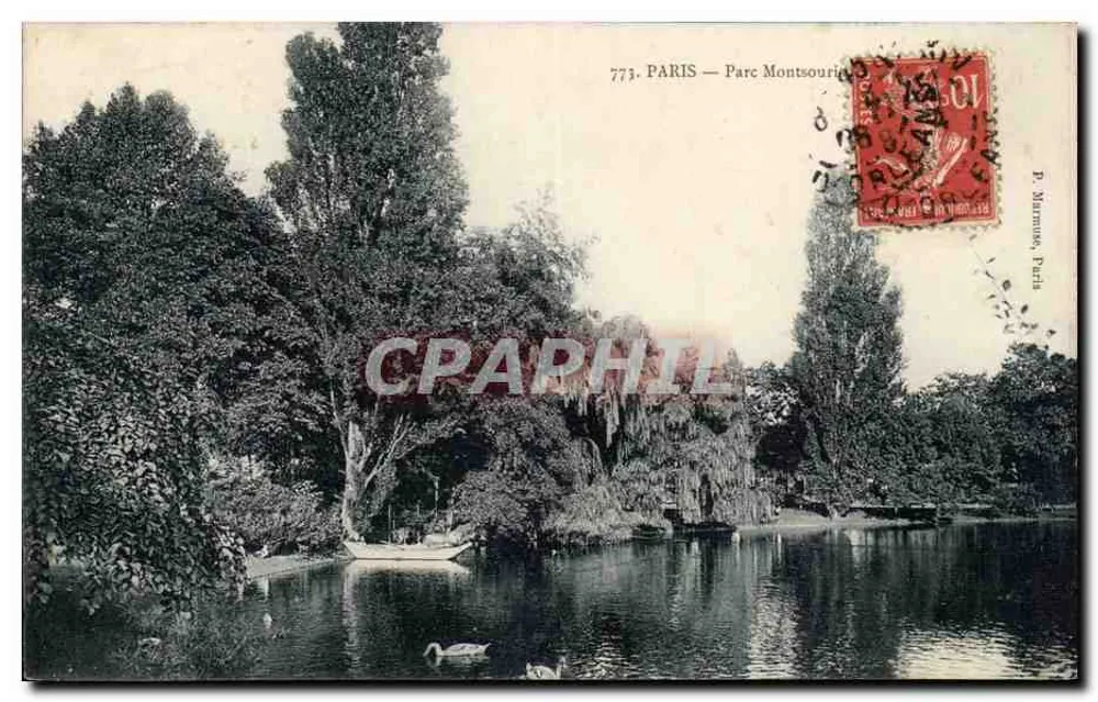 Paris — Parque Montsouris — P. Marniaux, Paris, n°773 - Frente
