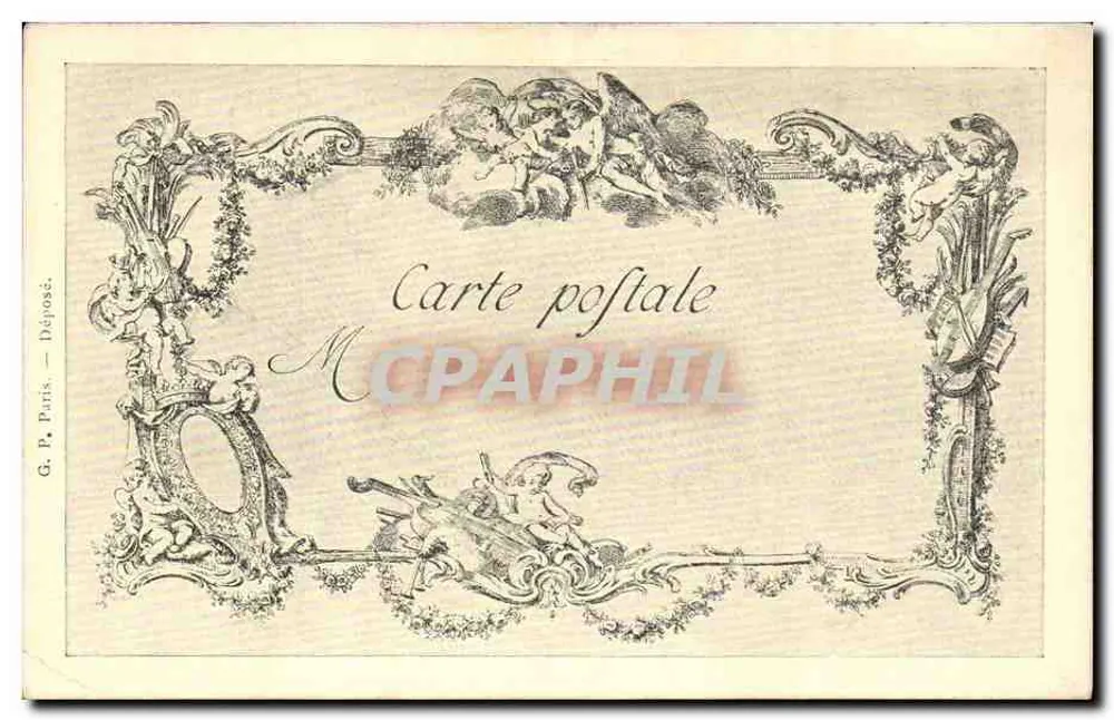 La Serinette — La Serinette — G. P. Paris, dépôt - Rückseite