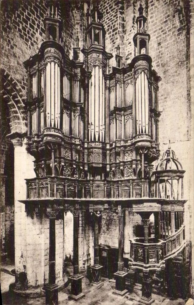 St-Bertrand de Comminges — Die Orgeln des 15. Jahrhunderts und der Pulpit — Sonderausgabe der Kathedrale - Vorderseite