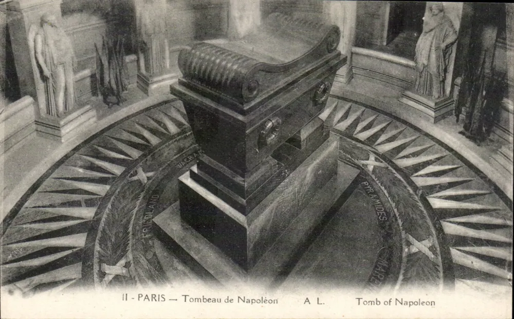 Paris — Tombeau de Napoléon — A. L. - Frente
