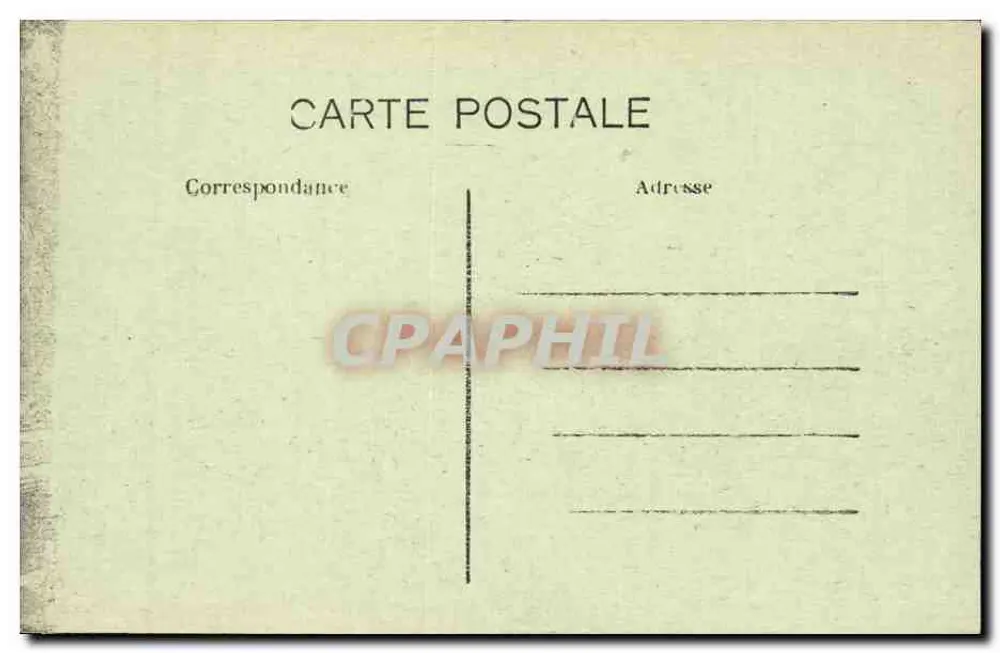 Paris — Palais du Sénat — La Salle du Trône — C. M. n°285 - Rückseite