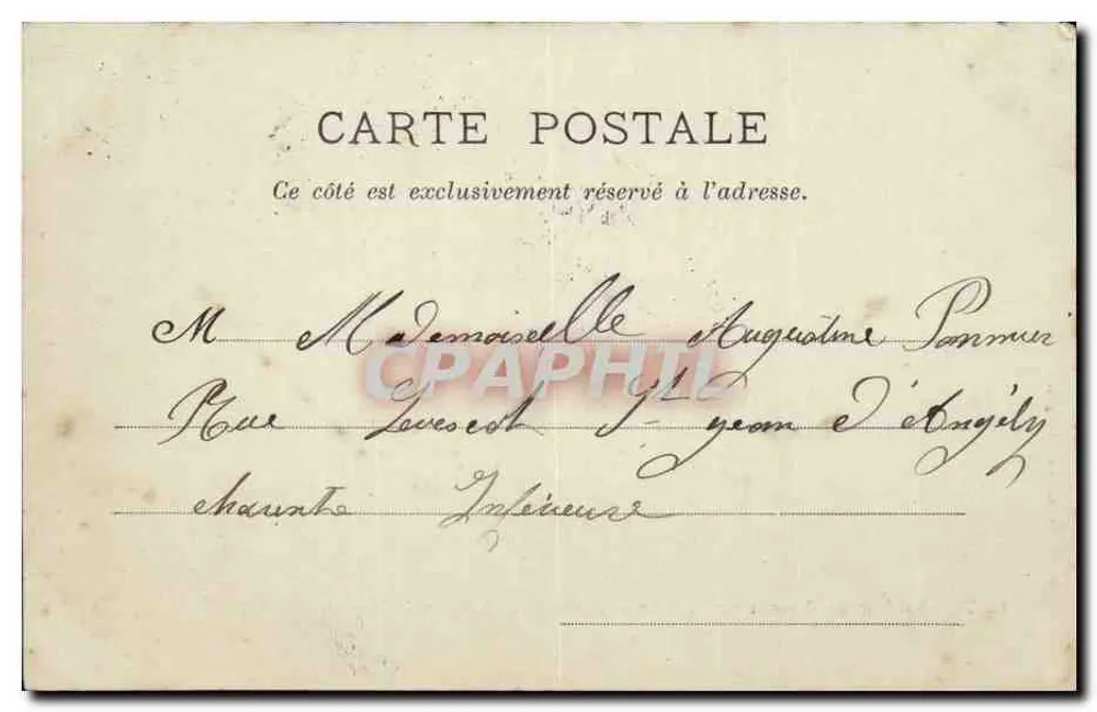 Der Transbordeur von Martrou auf der Charente, nahe Rochefort-sur-Mer — H. Brodeau, Buchhändler, Saint-Jean-d'Angély — n° 14H - Rückseite