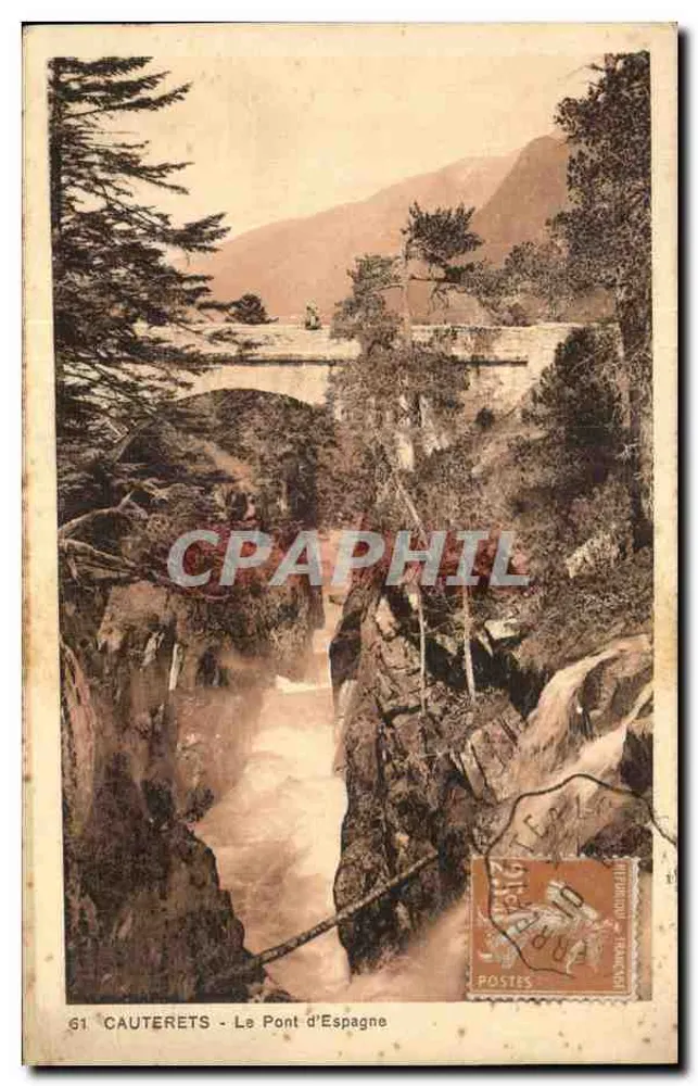 Cauterets - O Ponte da Espanha — editor G1 - Frente