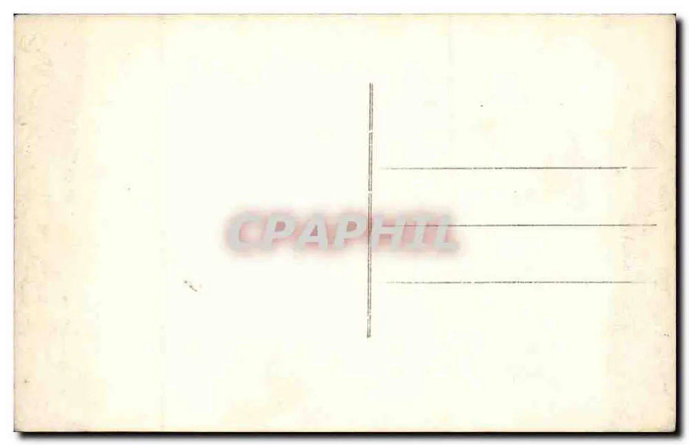 Paris. Bagatelle — O Castelo, visto de frente — editor desconhecido - Verso