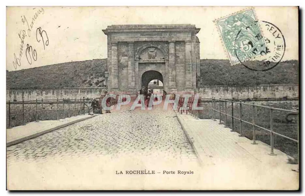 La Rochelle — Porte Royale — editor não identificado, número de série não visível - Frente