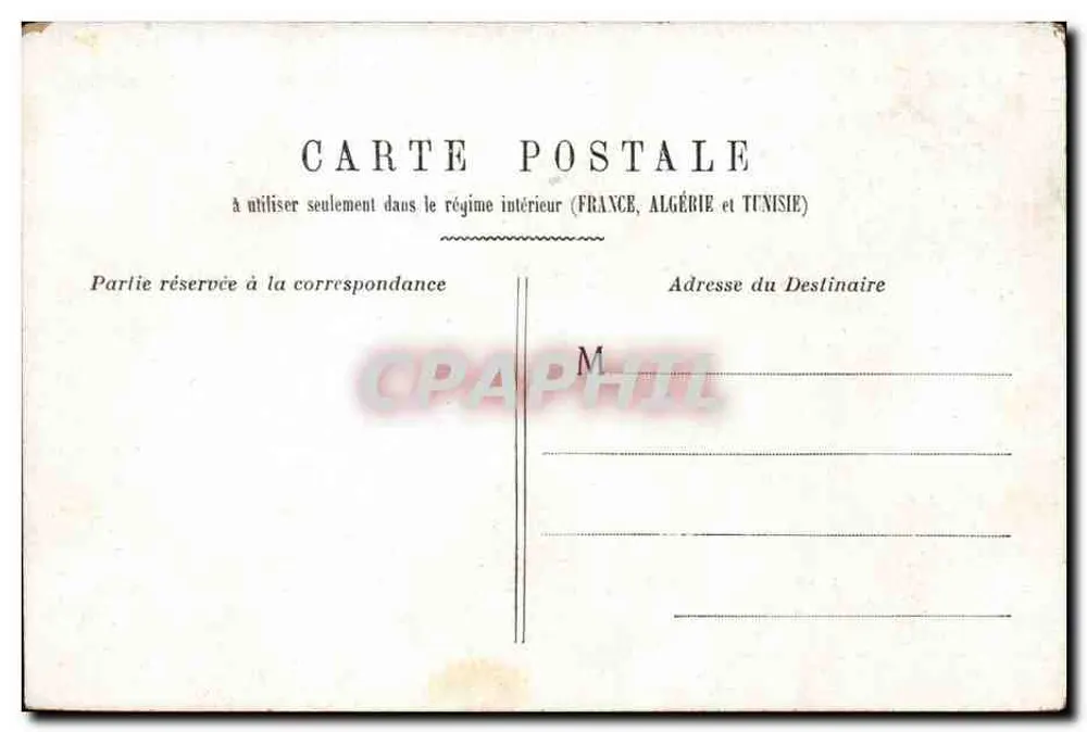 Montmartre — Die Basilika des Heiligen Herzens — Verlag unbekannt, Seriennummer 10 - Rückseite