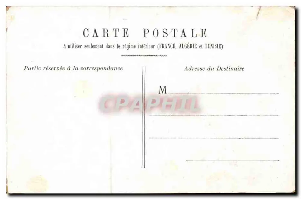 Paris — A Igreja de Santa Madeleine — n°5 - Verso