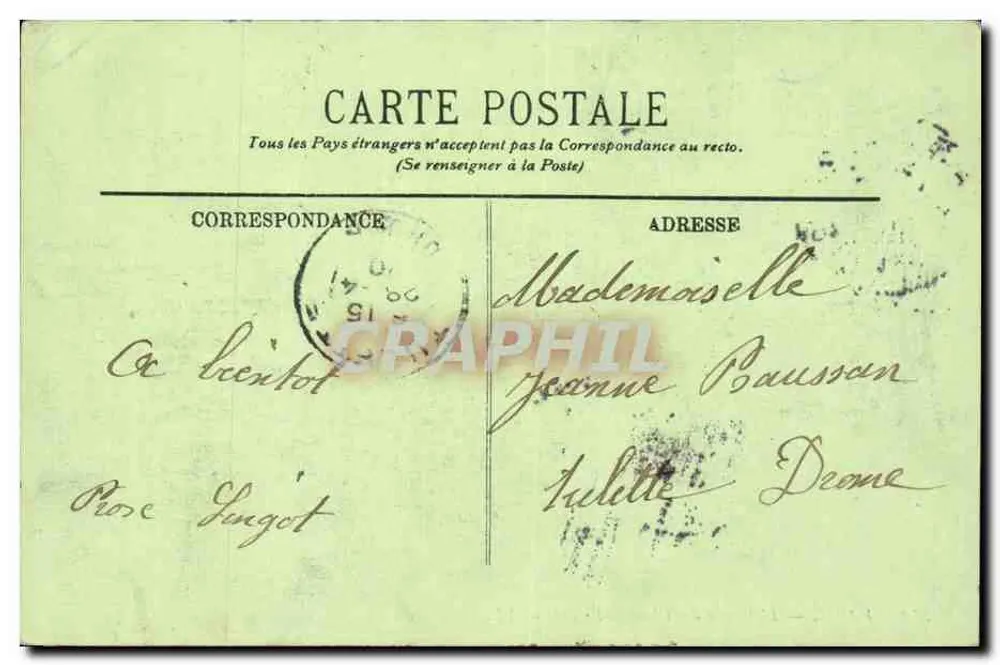 PARIS — A Avenida dos Campos Elísios — LL. — n°352 - Verso