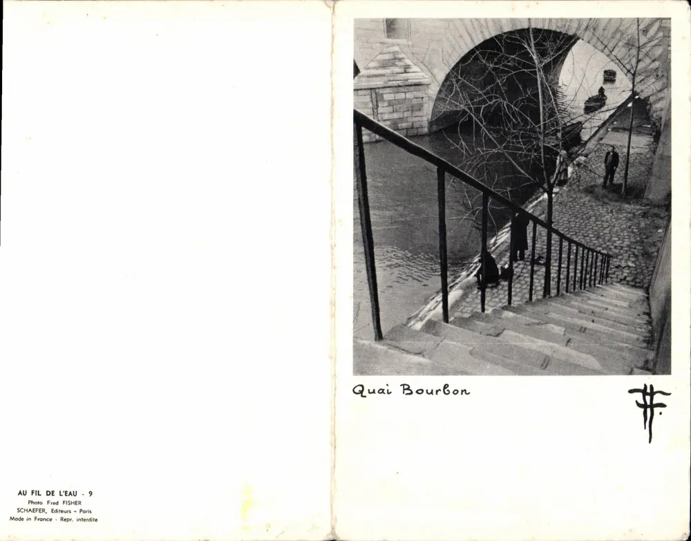 Quai Bourbon — Paris — Foto Fred FISHER, editor SCHAEFER, n°9 - Frente
