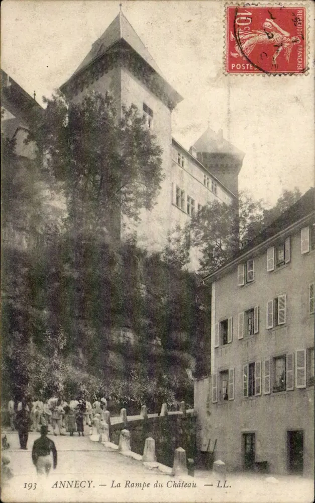 Annecy — A Rampe do Castelo — LL. - Frente