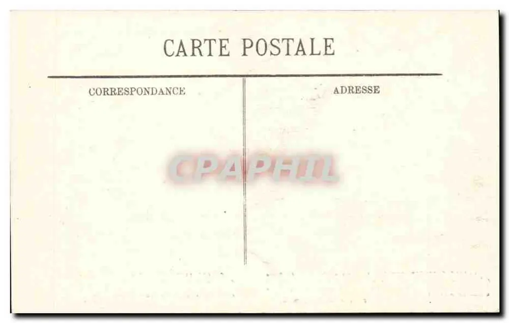 Place Royale und Kathedrale von Reims — vor und nach dem deutschen Bombardement — Cliché M. Lavergne, Reims - Rückseite