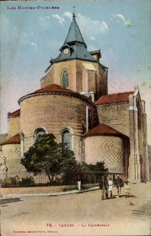 Tarbes - A Catedral — Fototipia Labeuche frères, Toulouse, n°78 - Frente