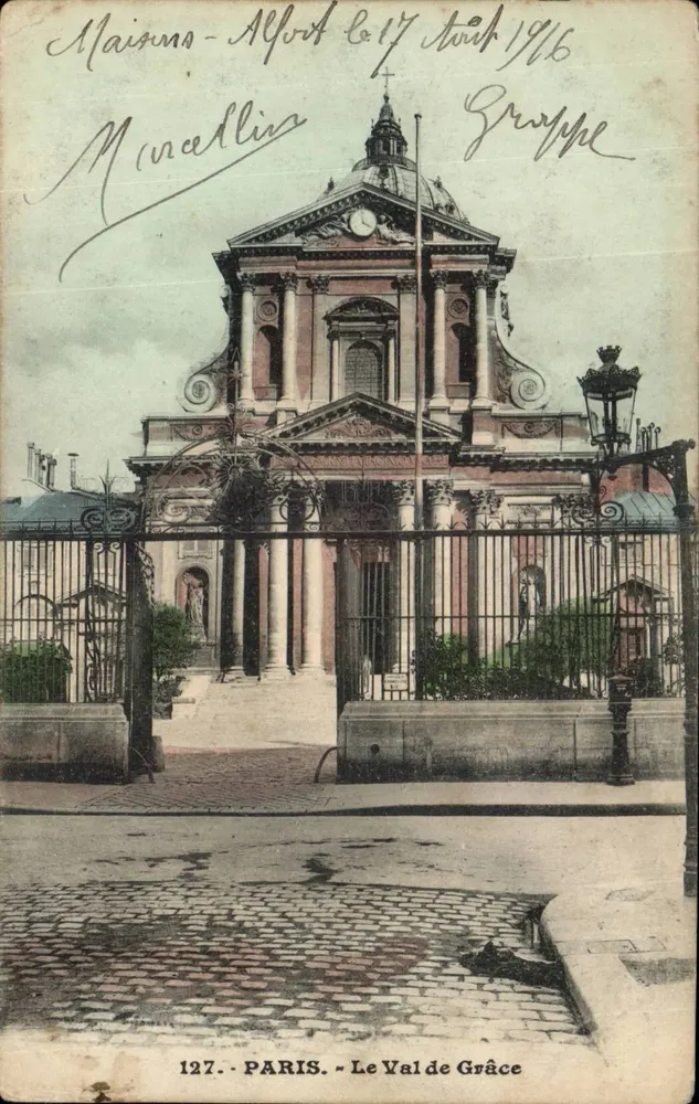 Paris - Le Val de Grâce — editor Marcelin Groppe, n° 127 - Frente