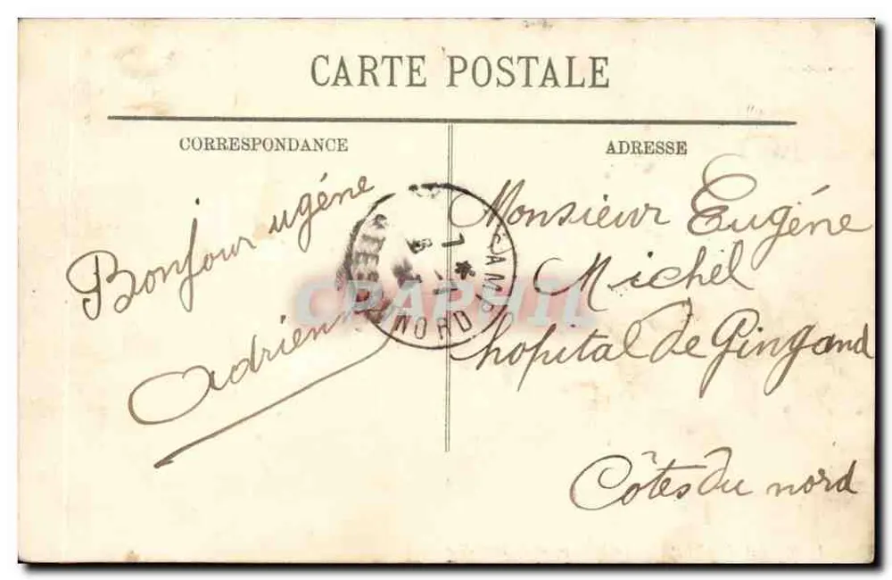 Paris (XVIe) — Die Seine vom Trocadéro — LL. — Verlag LL, Nr. 1480 - Rückseite