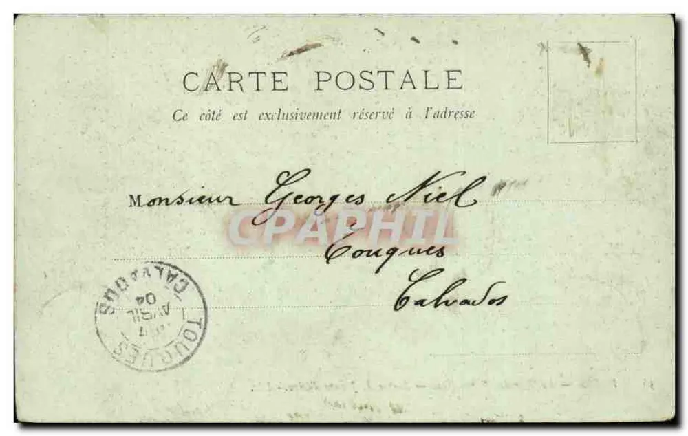 A Rue des Pyramides — Estátua de Joana d'Arc — LL. - Verso