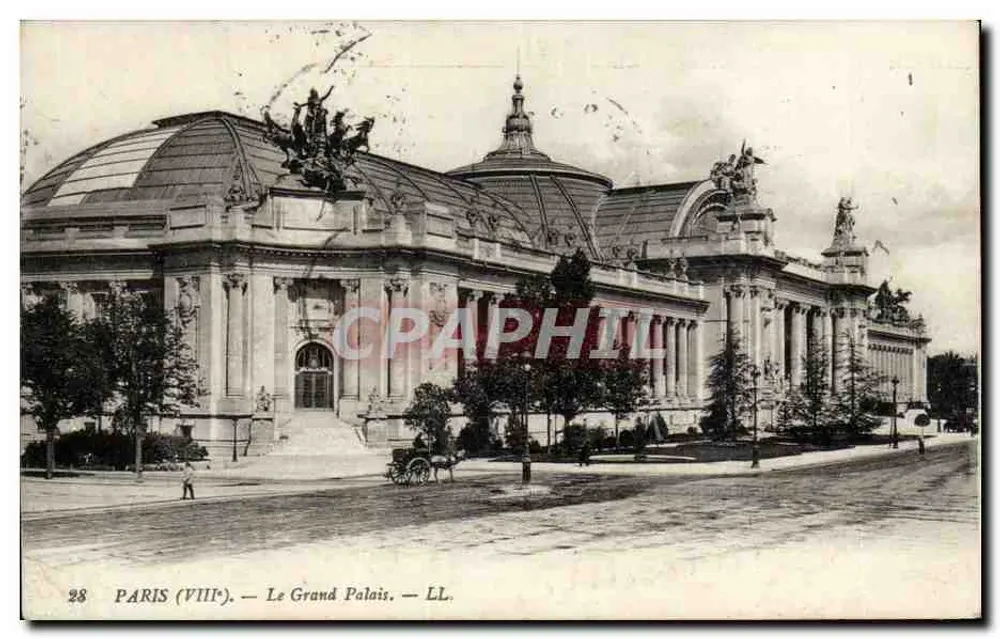 PARIS (VIIIe) — O Grande Palácio — LL. - Frente