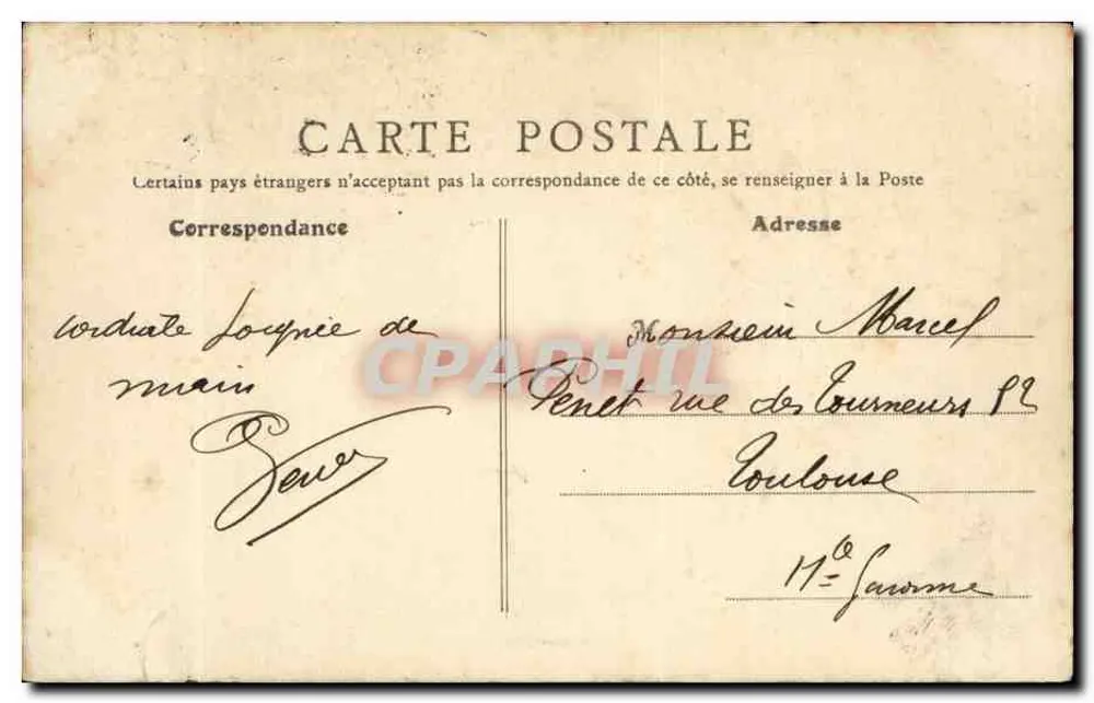 Dauphiné - Estrada de La Chartreuse - Entrada do Deserto — C. Baffert - Grenoble, n°301 - Verso