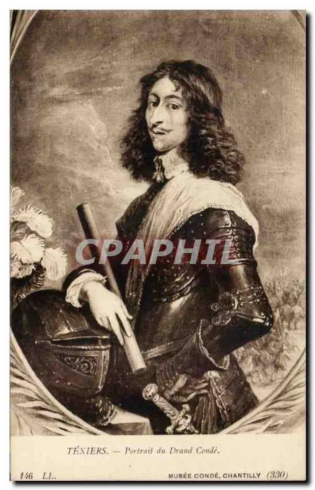 Portret Wielkiego Kondé — Téniers — Muzeum Kondé, Chantilly (330) - Awers