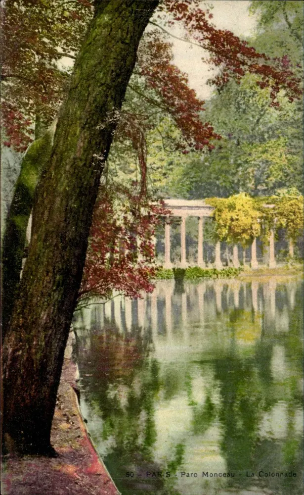 Paris - Parc Monceau - A Colunata - Frente