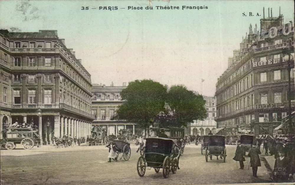Paris — Place du Théâtre Français — S.R.A. - Vorderseite