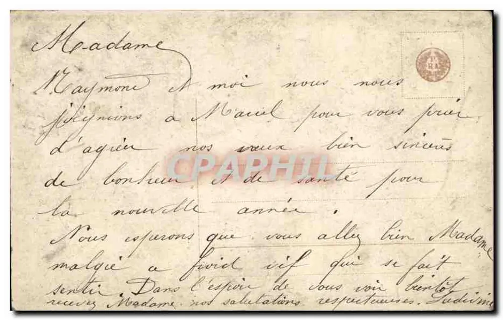 Menina à janela — com pomba e rosa — editor EAS n° 3143/1 - Verso