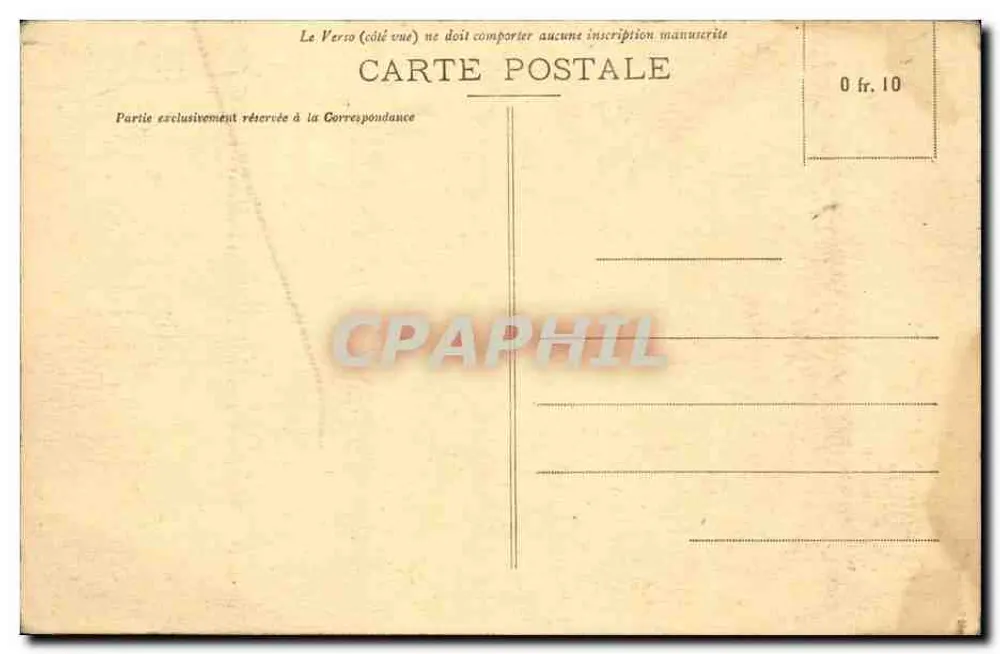 La Clairière — Forêt d'arbres à écorce blanche — CL. R. MOREAU - Verso